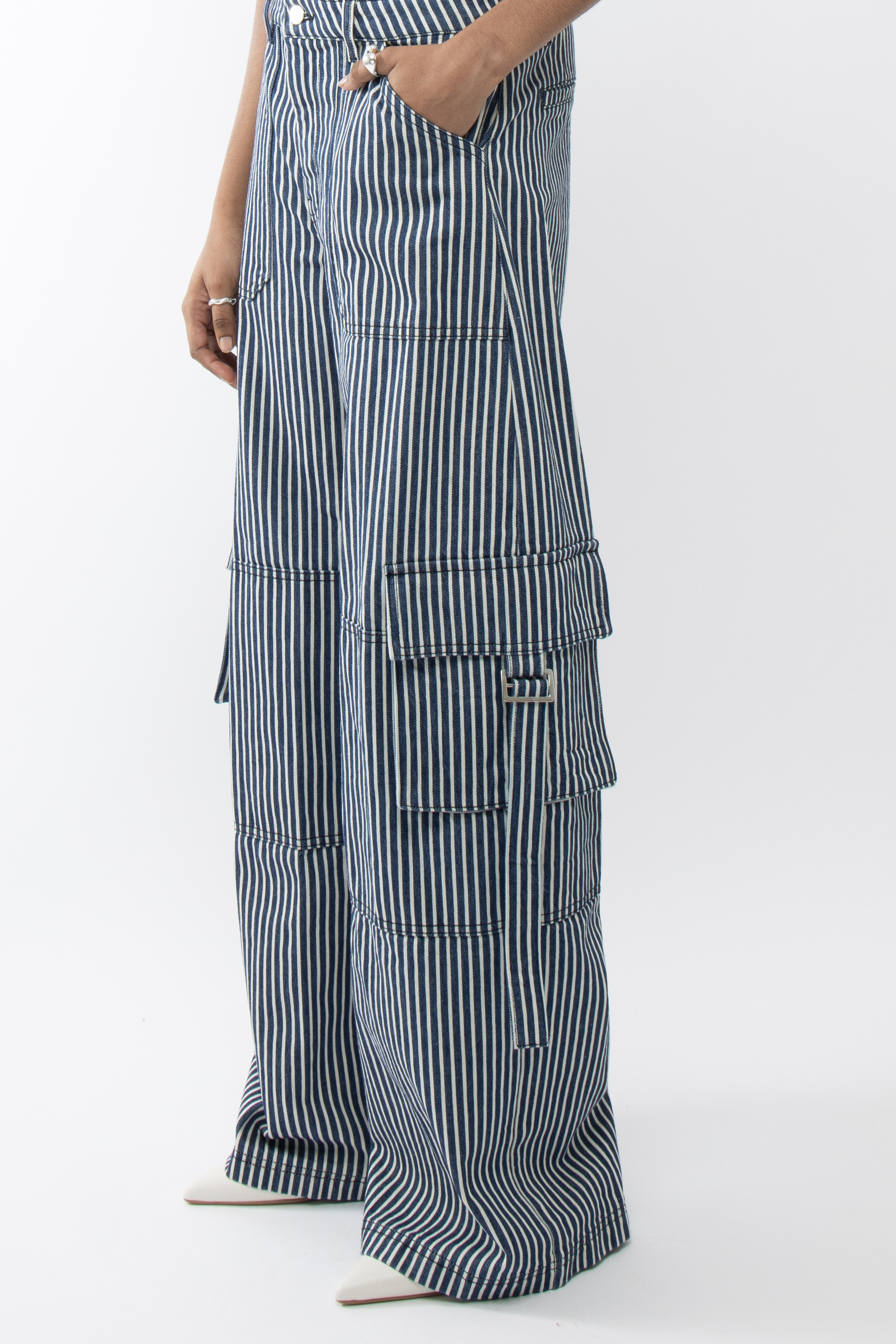 【関税込み】AMI Paris レッド ウール カーゴパンツ LODEN Cargo Trousers | AMI PARIS