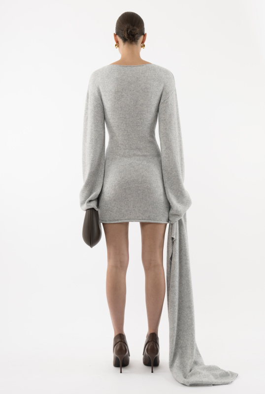 VELOUR DOCKING SCARF DRESS グリーン S m950 VELOUR DOCKING SCARF DRESS グリーン S m950 VELOUR DOCKING