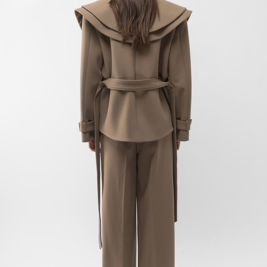 AT LAST&CO DOUBLE COLLAR JACKET 【公式通販】