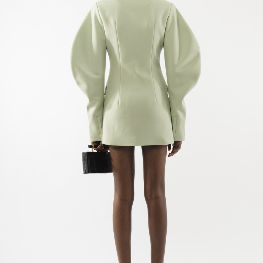 Sculpted Blazer Dress - Arakii Sculpted Blazer Dress - Arakii