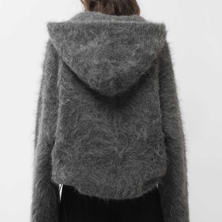 Oversize Knitted Hoodie - Arakii