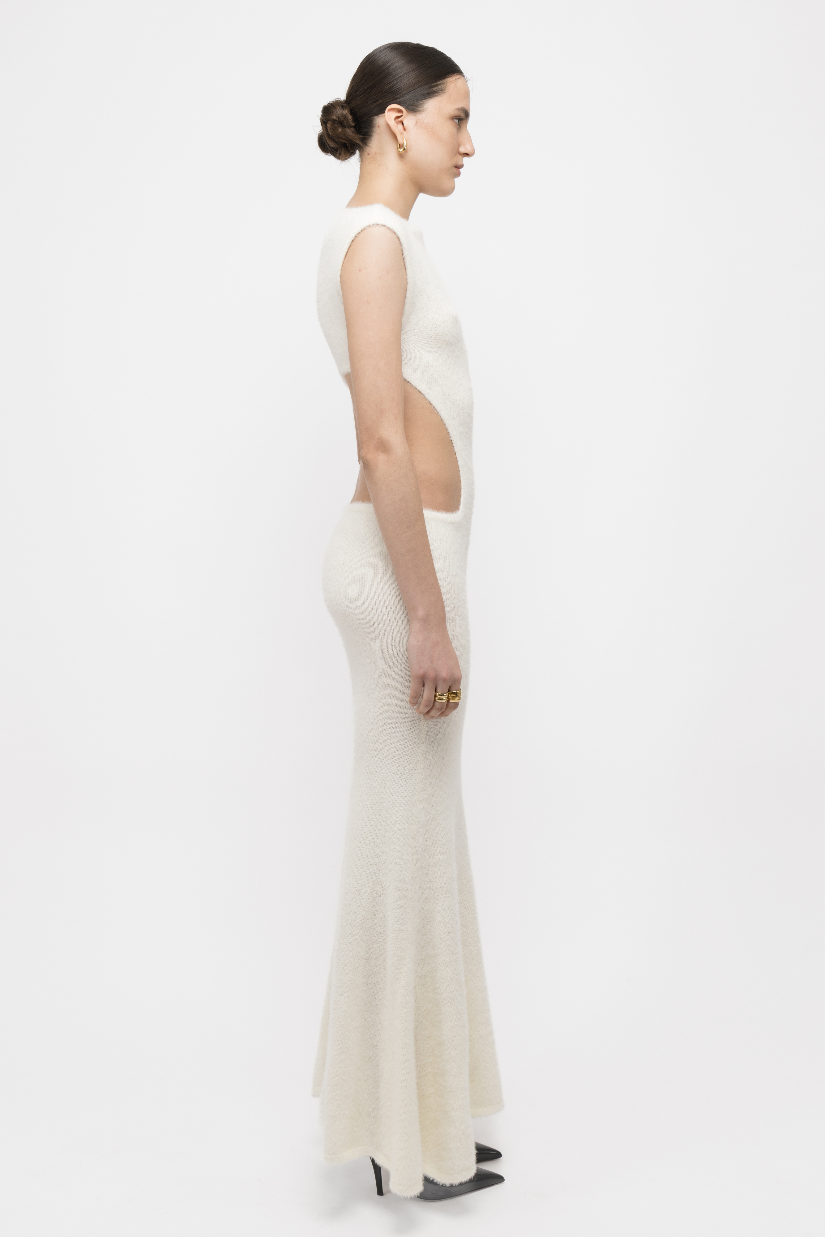 スカート Punching Knit Dress IVORY bkk22091_ivory_xl?pdp.template