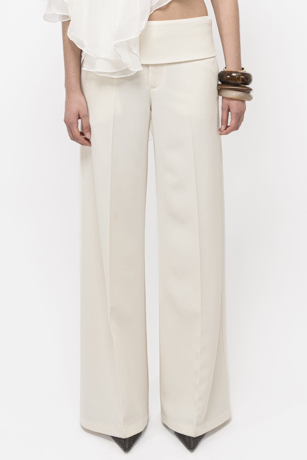 eaphi waist wave slacks beige 1サイズ eaphi waist wave slacks beige 1サイズ waist wave slacks