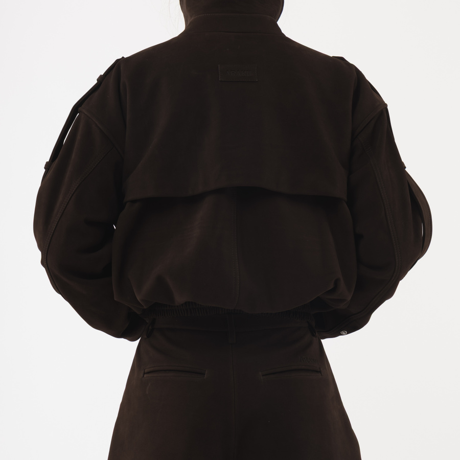 ORIMI 25ss short suiting jacket サイズ2 Pleated Leather Shorts - Arakii