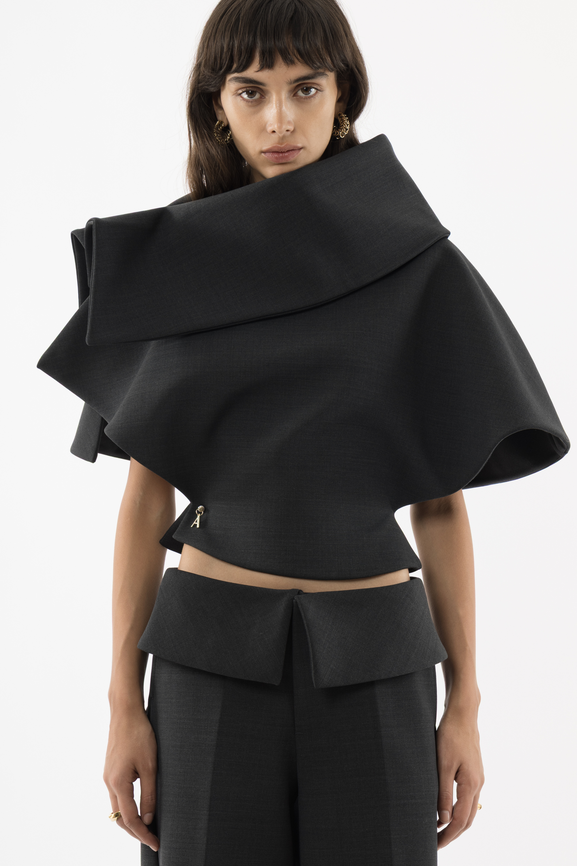 Structured Wool Top - Arakii