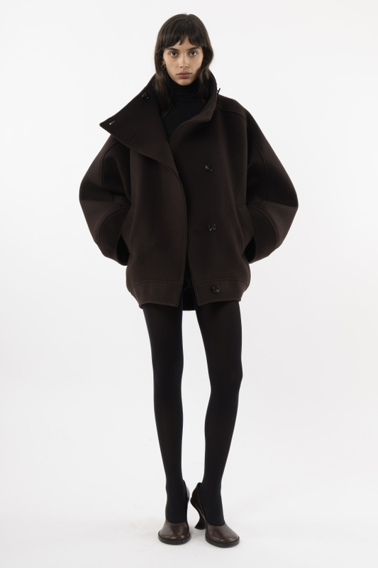 Voluminous Wool Jacket