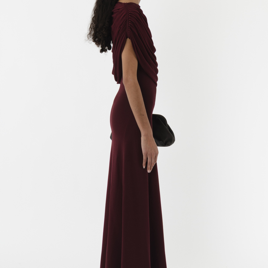 Moment Scarf Flared Dress - Arakii
