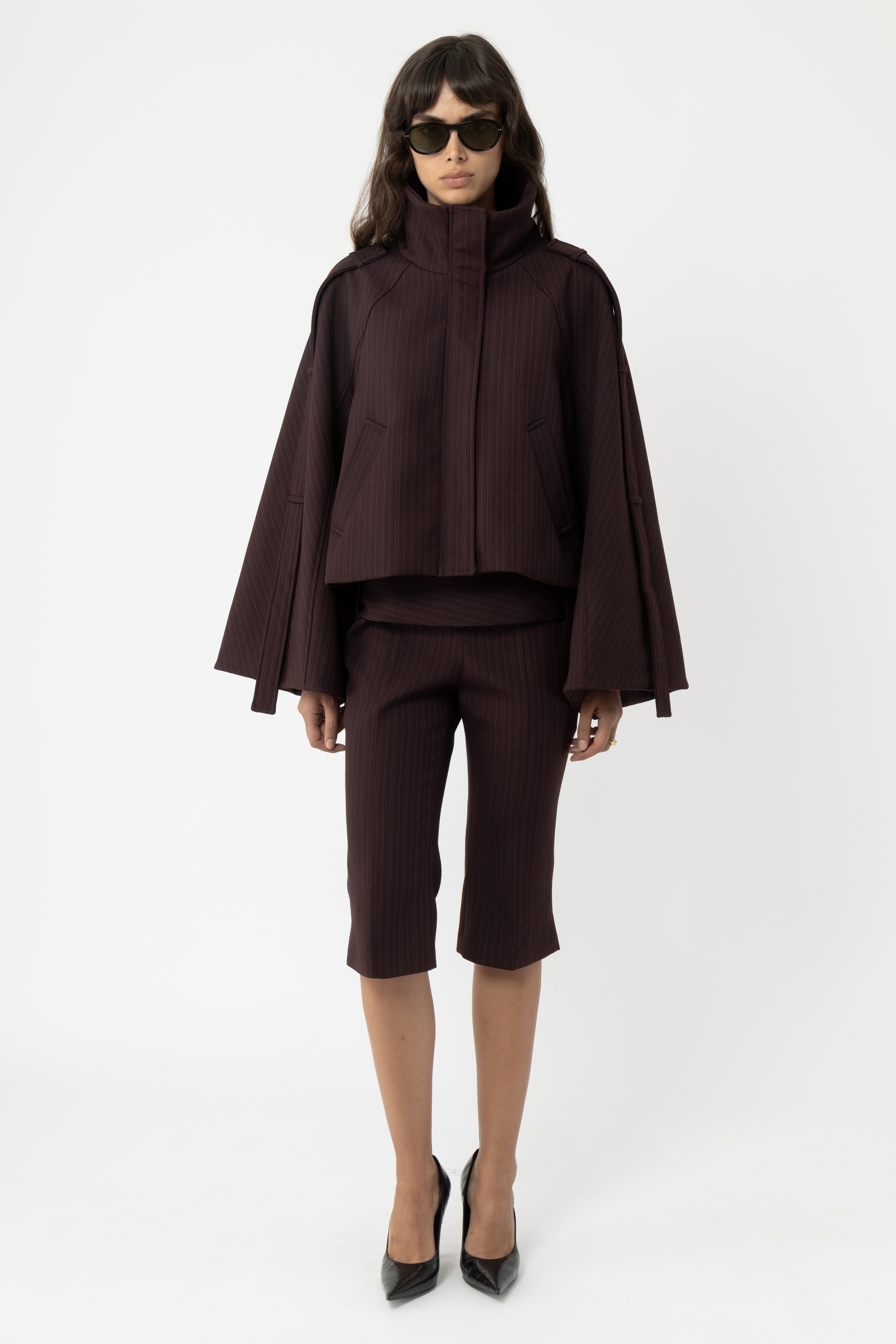 Short Pleat Jacket - Arakii