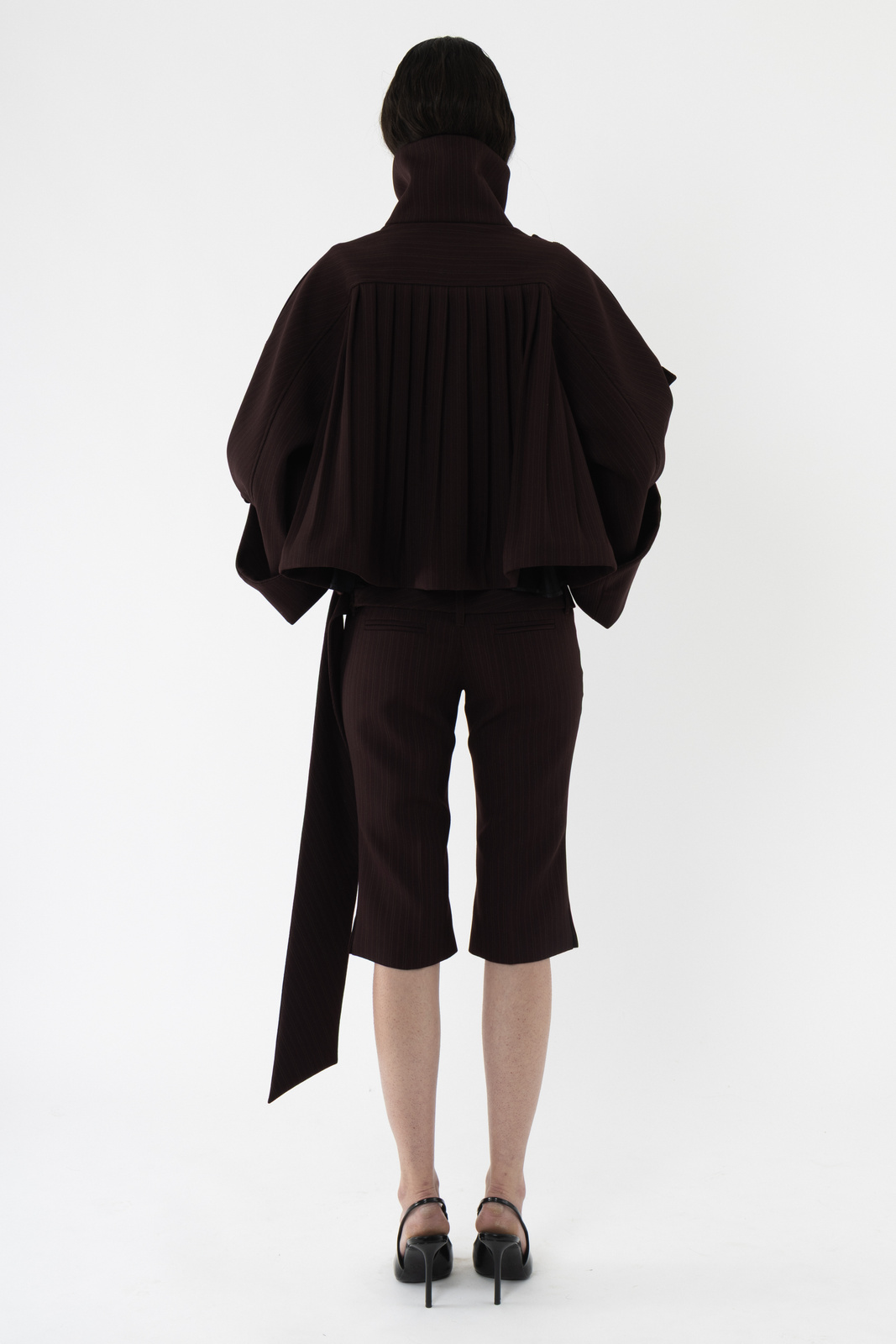 ジャケット・アウター archive Vkei short length jacket gimik Short Pleat Jacket - Arakii