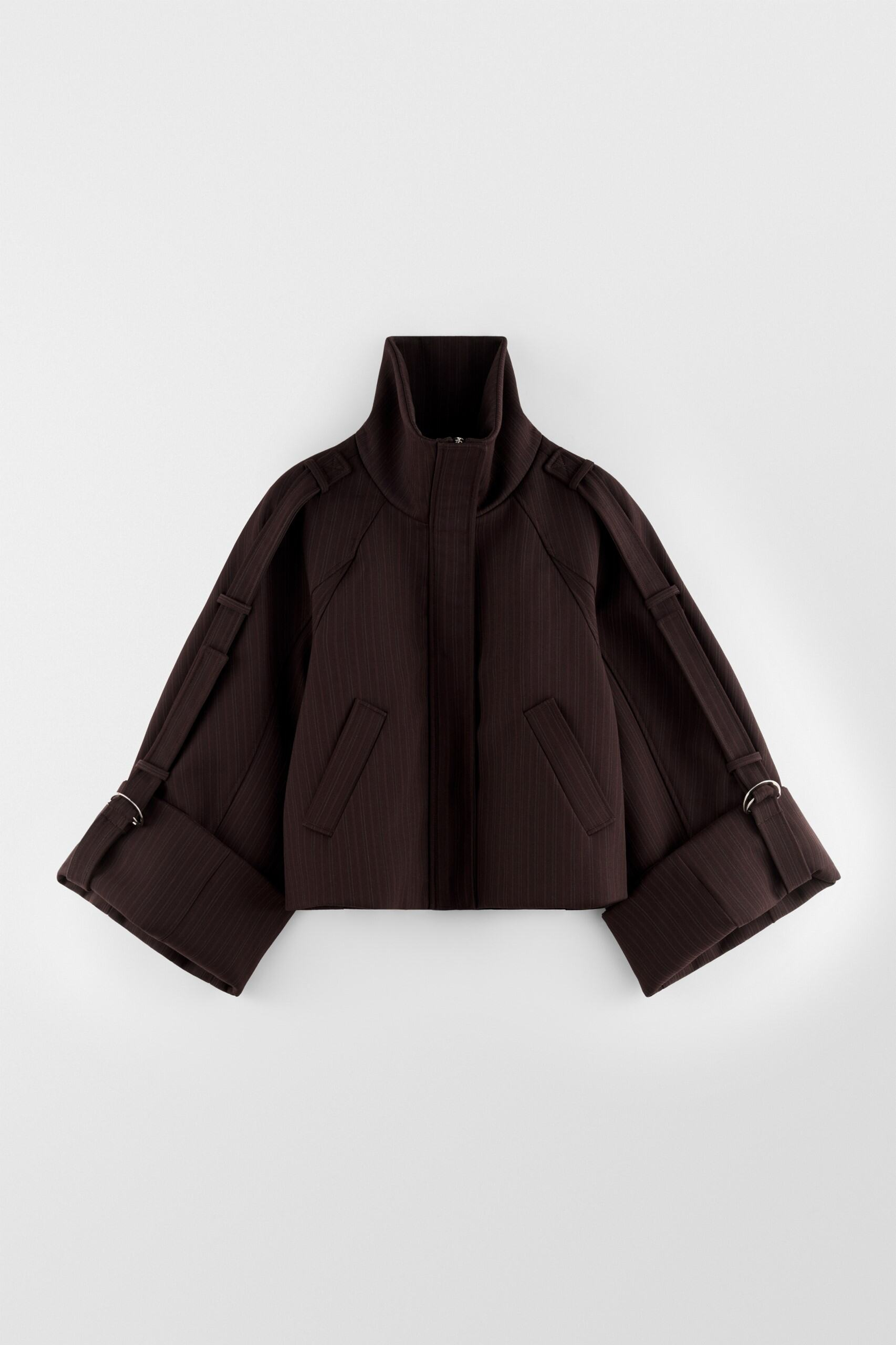 ジャケット・アウター archive Vkei short length jacket gimik Short Pleat Jacket - Arakii
