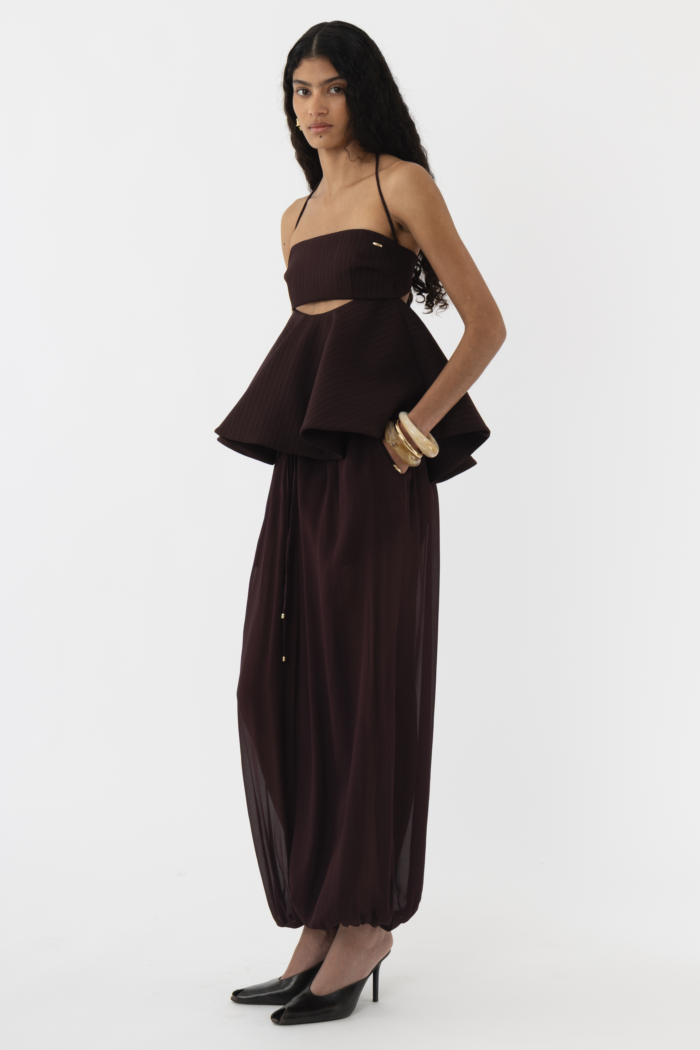 Sheer Balloon Pants - Arakii