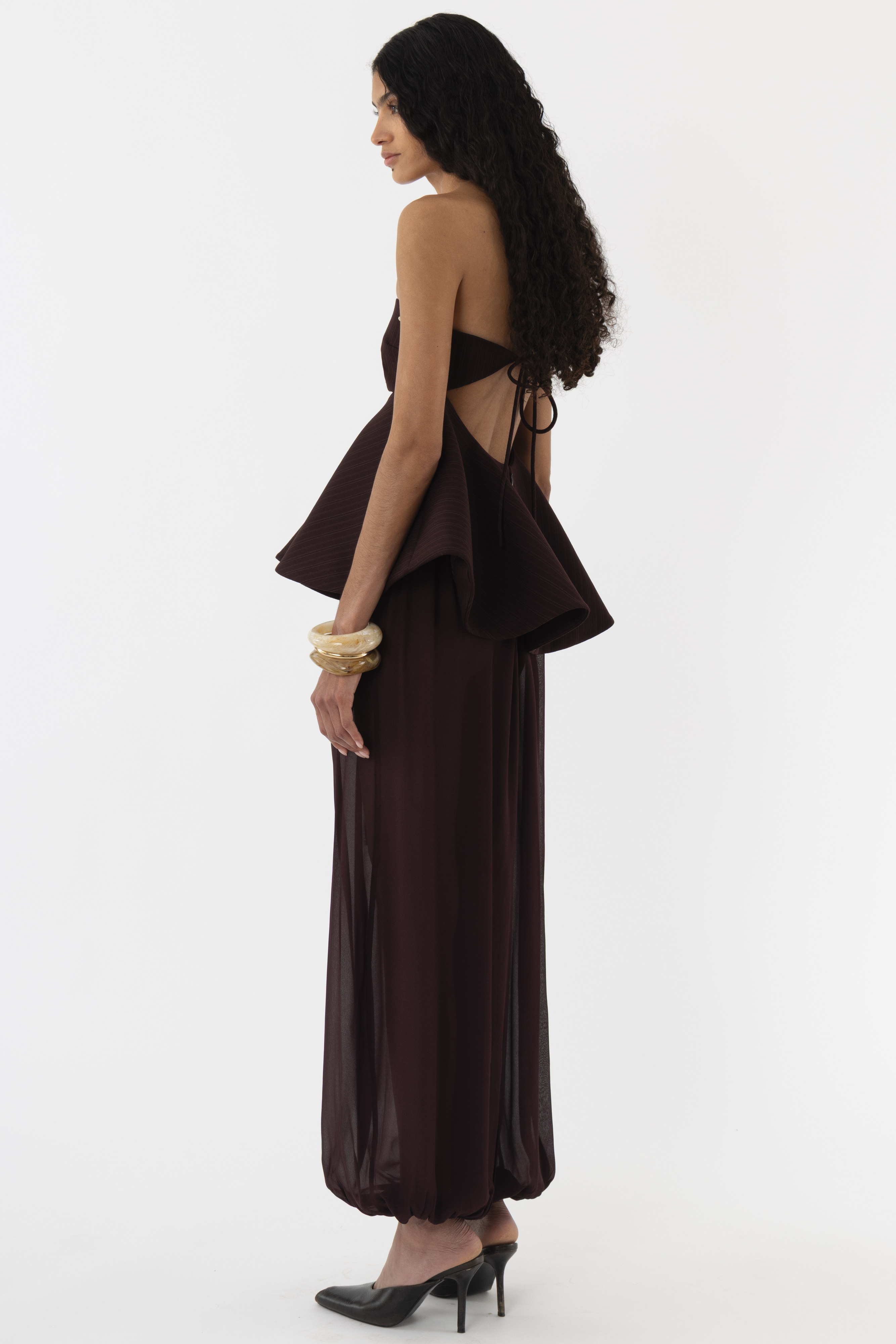 Sheer Balloon Pants - Arakii