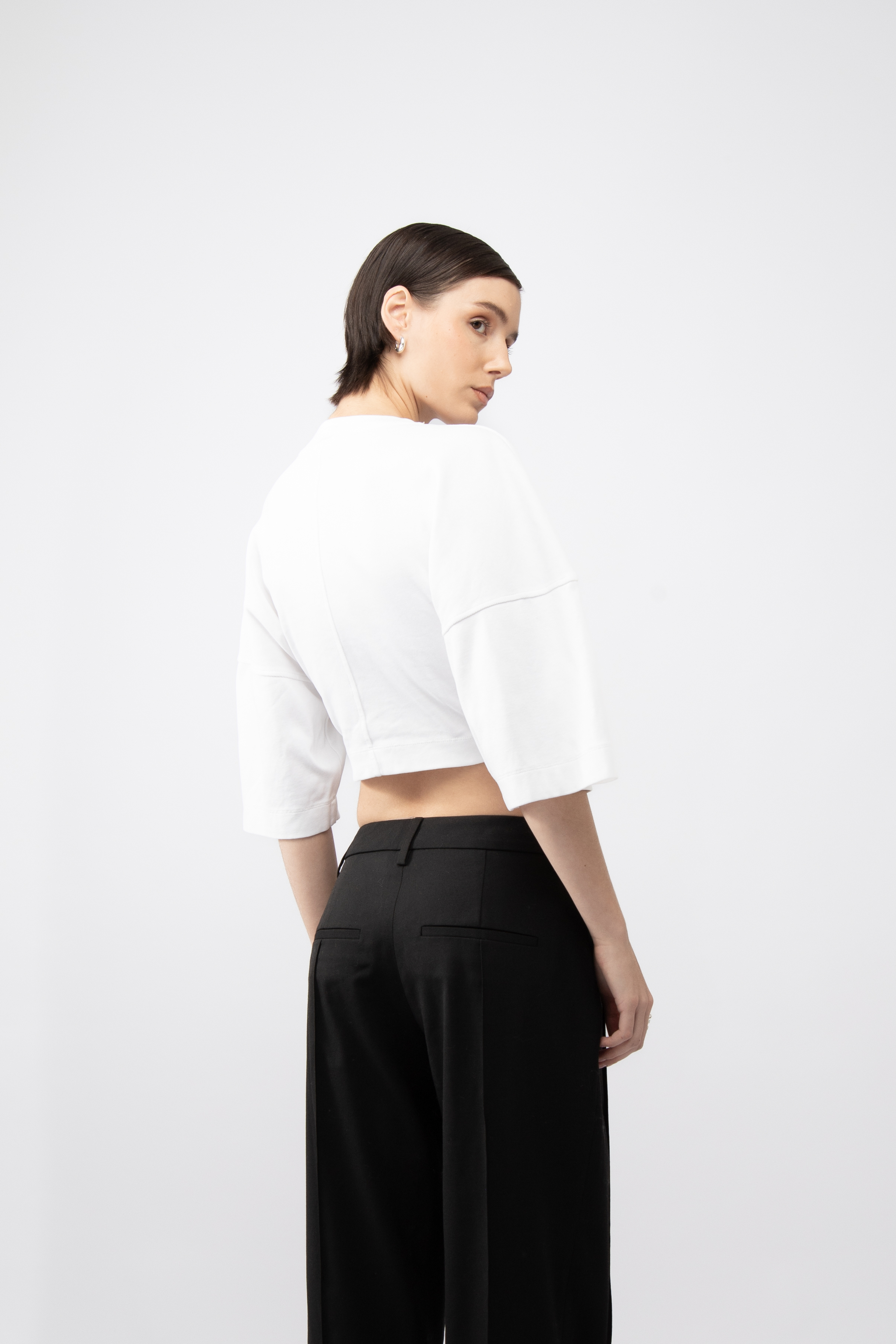 Arakii cropped T shirt - Arakii