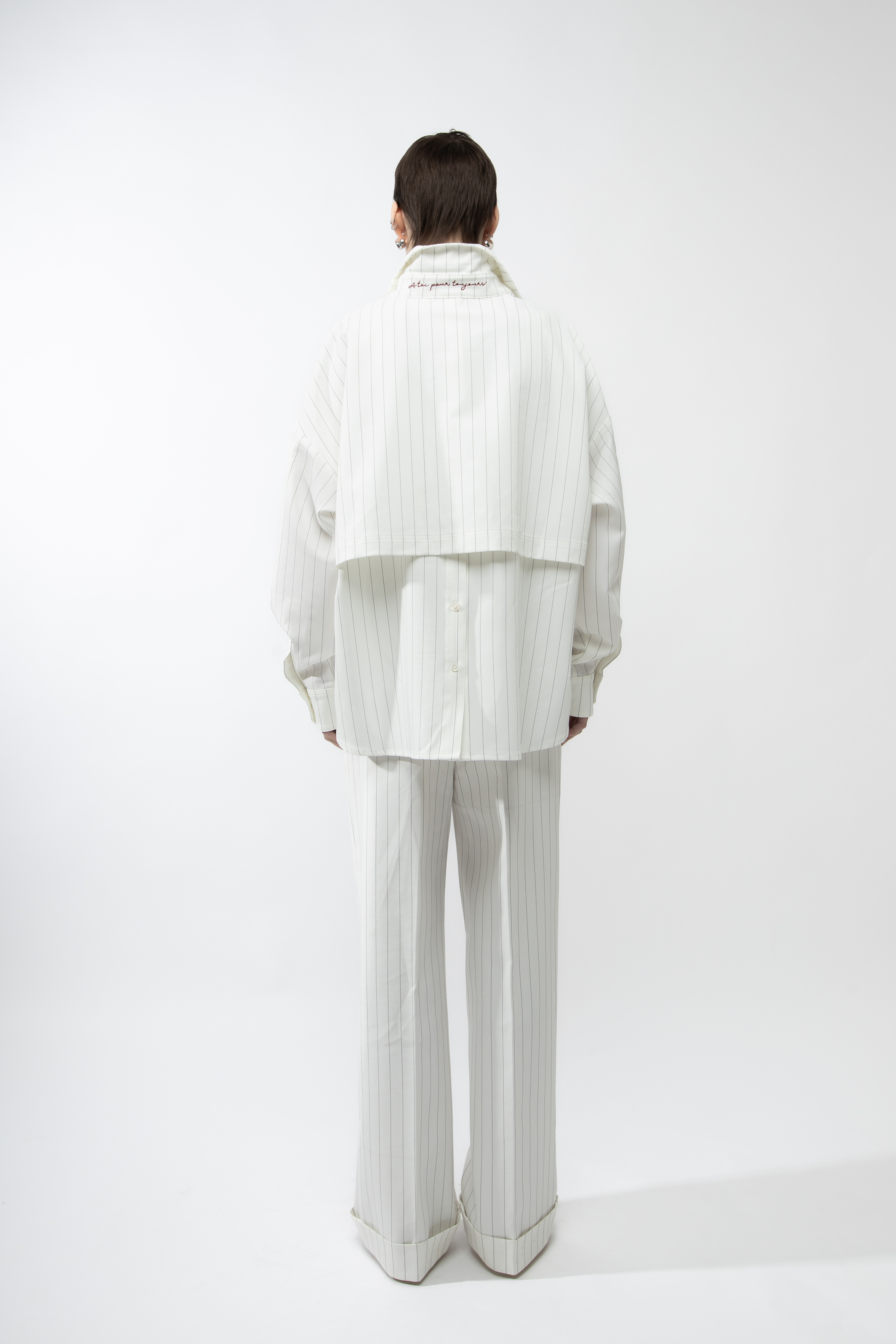 PINSTRIPE SHIRT - Arakii