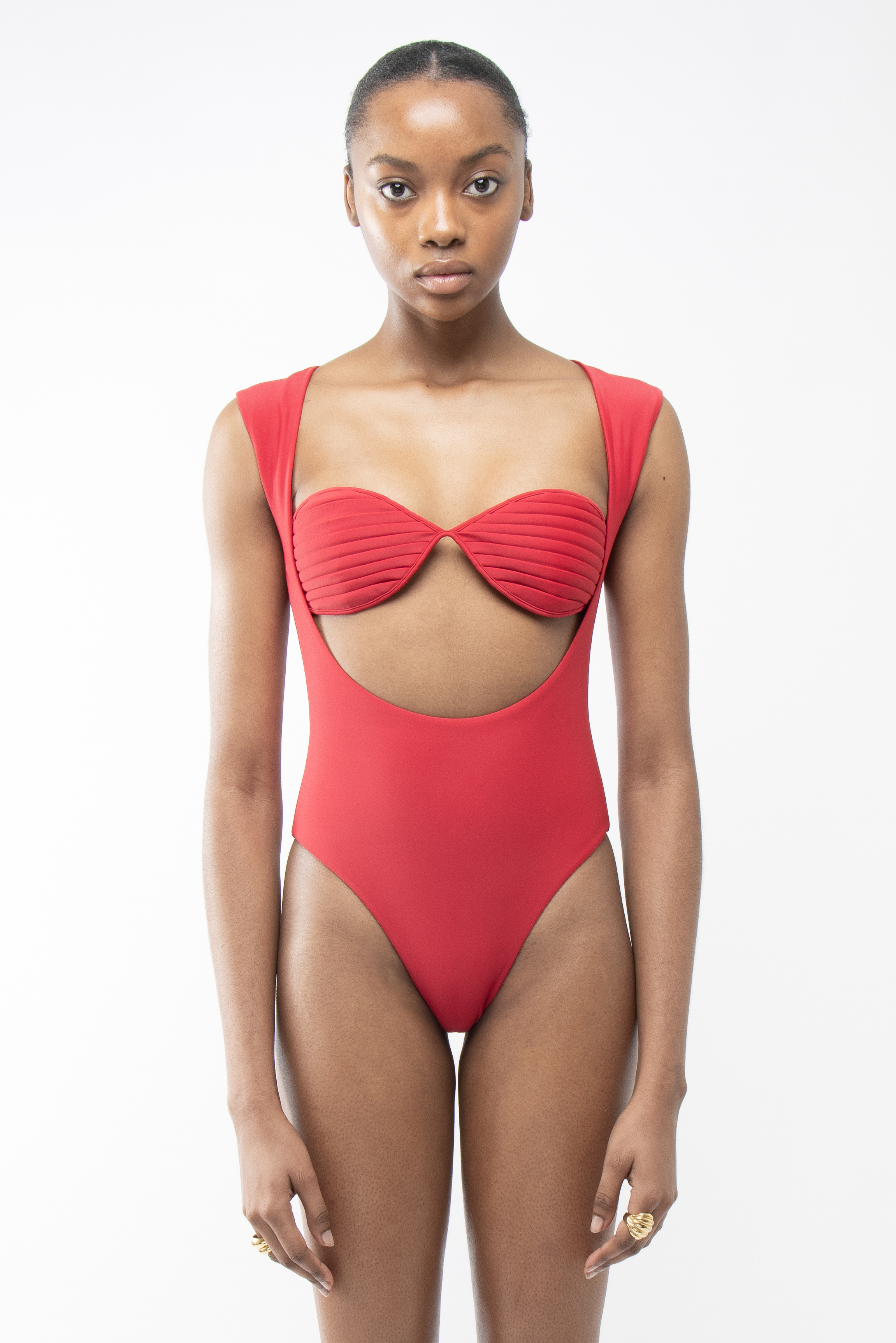 Arakii Aurora Swimsuit In Red