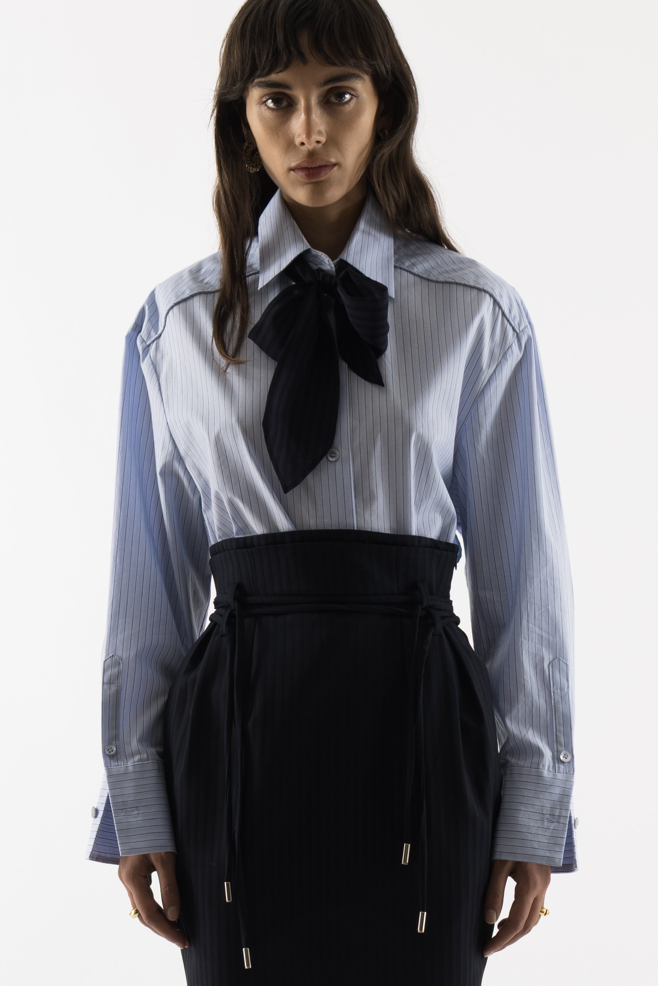 Arakii Suit Pencil Skirt In Blue