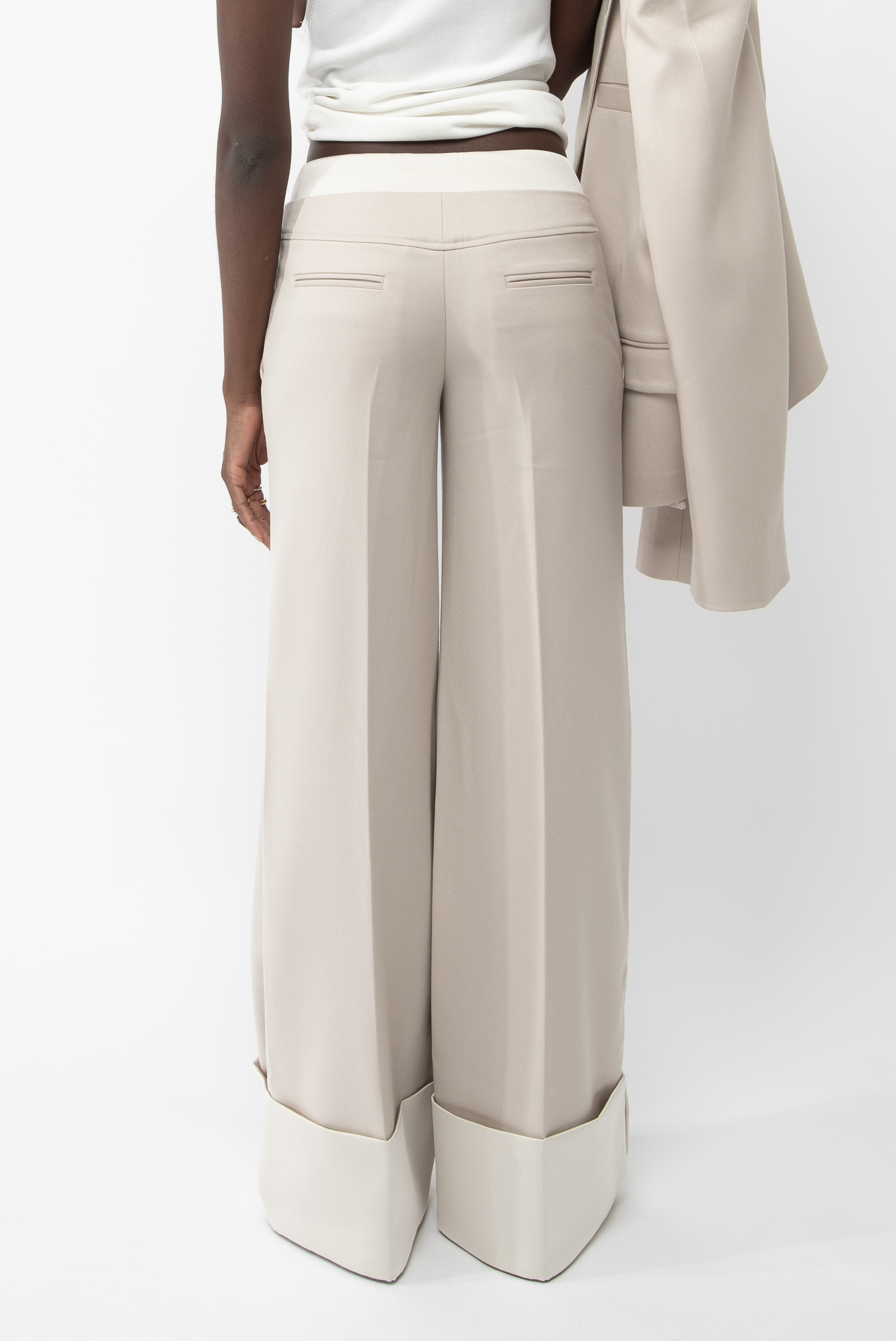 Arakii Point Pants In Gold