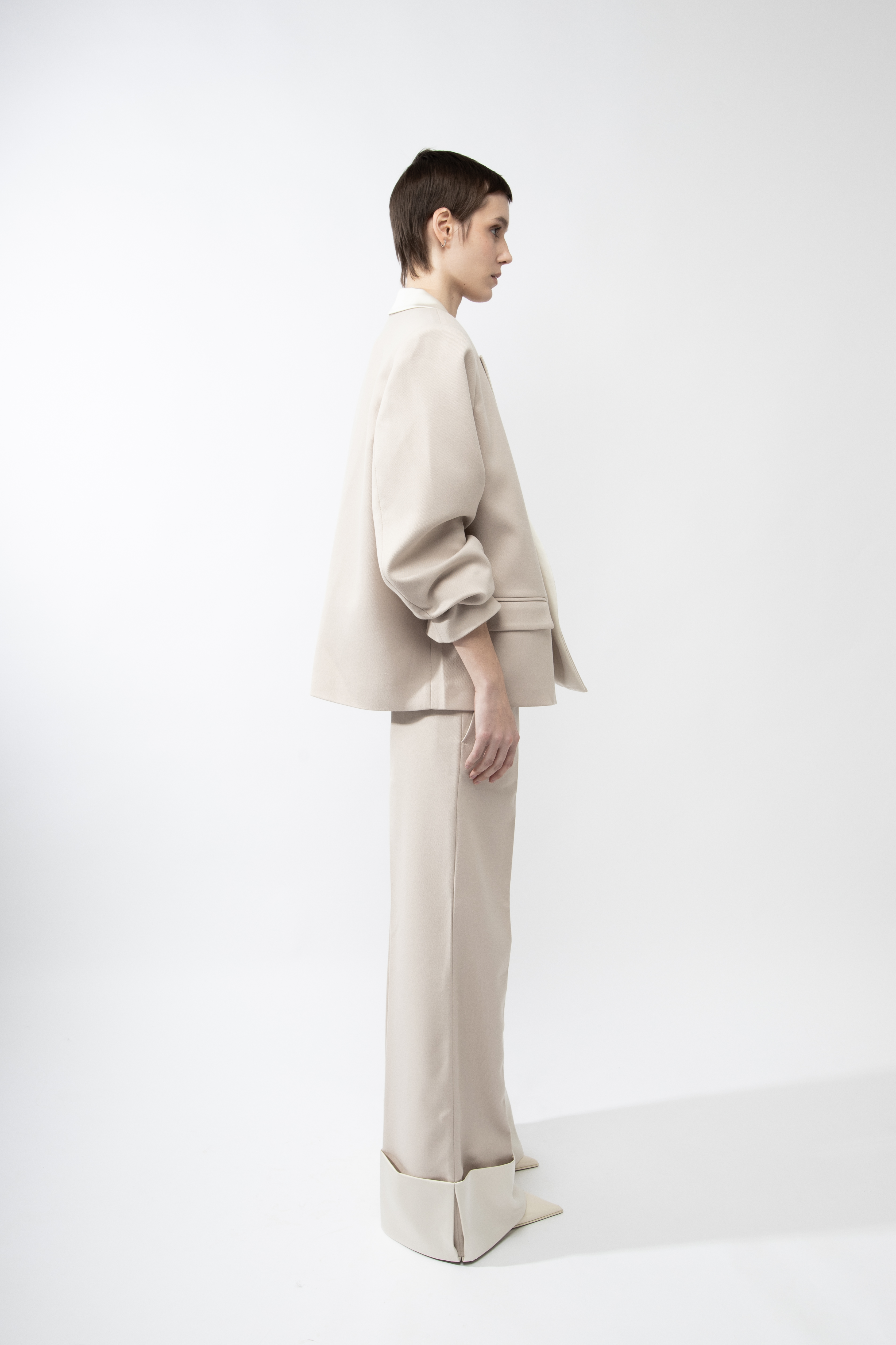 Arakii Point Pants In Gold